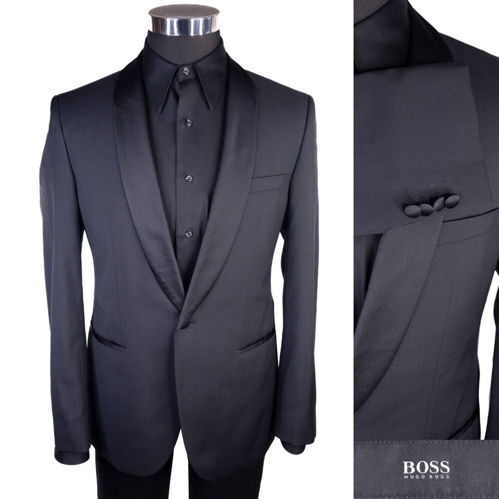 Hugo Boss Men's Elegant Black Blazer